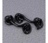 2 pezzi 3 pollici moda bronzo vento gancio cabina cabina per finestra porta