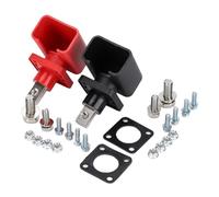 2 pezzi 300A 200A 120A interamente in rame for batteria al litio, morsettiera, connettore di accumulo di energia di corrente montato su spina(120A 2PCS)