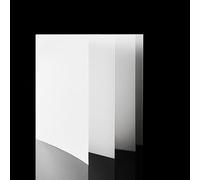 2 pezzi 300mmx300mmx3mm Foglio di diffusione dell'illuminazione, Foglio filtro per pellicola di diffusione, Diffusore di pellicola di oscuramento della luce ammorbidente per luci a LED