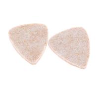 2 pezzi 31mm * 26mm Ukulele morbide Scelte feltro Plettro personalizzati Ukulele Accessori