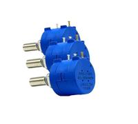 2 pezzi 3590S-2-103L 3590S 1K 2K 5K 10K 20K 50K 100K ohm Potenziometro multigiro di precisione 10 Anello Resistenza regolabile(5K Ohm)