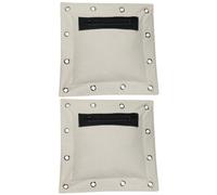 2 Pezzi 38 x 38cm Heavy Duty Sacco Da Sacco di Sabbia Vuoto Kung5147