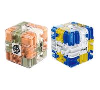 2 pezzi 3D Maze Cube Ball per adulti e bambini Grande labirinto Puzzle Rompicapo Gioco educativo Apprendimento Pensiero logico Regalo