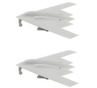2 Pezzi 3D Modello Militare B-2 Stealth Bomber 1/2000 1/700 1/350 Scala Modello Aereo Strategico 2 For Fai Da Te Modello Hobby Collezione(1/2000(21mm))