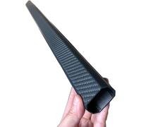 2 pezzi 3K tubo quadrato in fibra di carbonio ottagonale piatto braccio UAV ottagonale parti a forma di asta di carbonio rettangolare 20 × 30 × 500 mm ad alta resistenza(30x20x500x1.6 2pcs)