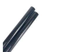 2 pezzi 3K twill lucido tubo in fibra di carbonio alta durezza composita fai da te giappone materiale lunghezza del tubo 500mm accessori for aerei RC(14x12x500mm)