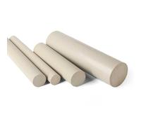 2 pezzi φ3mm×500mm Materiale PEEK Rod rotondo, materiale isolante plastico resistente alla corrosione e alla temperatura elevata
