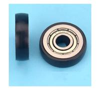 2 pezzi 4 * 14.4 * 4mm cuscinetto della puleggia 604 nylon gommato POM plastica spessa scanalatura profonda porta schermo a sfera 27kg interno 4mm Ricambi e accessori per stampanti 3D