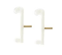 2 Pezzi 4/4 Spalline Per Violino Supporto In Lattice Accessori Regolabili