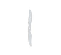 2 pezzi/4 paia di eliche pieghevoli a 2 pale Floppy Proppy F5135 da 5,1 pollici for droni FPV Freestyle a lungo raggio 4/6S(White)