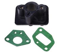 2 pezzi 40-5 43CC 52CC decespugliatore collettore di aspirazione connettore base carburatore collettore di aspirazione adattatore per tubo di ammissione