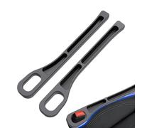 2 Pezzi 40x7x3.2 Cm Riempitivo Per Sedili Auto, Stoccaggio Per Riempitivo Per Fessure Anteriore - Organizer Per Riempimento Fessure Del Seggiolino Auto, Car Seat Gap Filler Organizer - Nera
