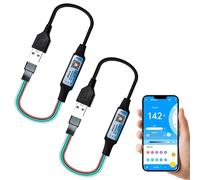 2 pezzi 5-24 V SP621E Mini Bluetooth LED Controller, DC 5 V, musica Bluetooth iOS/Andriod App Controllo Supporto Smart IC RGB LED Light Controller, Striscia LED