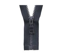 2 pezzi 5# Cerniera in resina Cerniera con chiusura automatica 30cm - 90cm per giacca Abbigliamento fai da te Accessori per cucire, 60cm