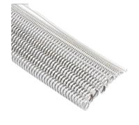 2 pezzi-5 pezzi/0.3mm 0.4mm 0.5mm 0.6mm 0.7m 304 acciaio inossidabile molla lunga tipo Y molla di compressione diametro esterno 3-6mm lunghezza 300mm(0..8x6x300mm 2pcs)