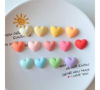 2 pezzi/5 pezzi/10 pezzi/12 pezzi Magneti per frigorifero a forma di cuore, set di magneti geometrici a forma di amore, decorazione carina per casa, cucina, ufficio e lavagna, regalo perfetto per San 