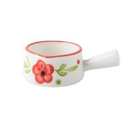 2 pezzi 50 ml brocca di latte in ceramica con manico tazza di caffè espresso tazza di latte salsa di condimento brocca di aceto caffè sciroppo barattolo ciotole Per Latte, Caffè(Orange red)