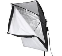 2 Pezzi 50 x 70cm Foto Video Studio Illuminazione Continua Softbox E27 Supporto Soft Box