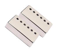 2 Pezzi 50mm Spaziatura Tra I Poli 16mm Altezza Humbucker Pickup Per Chitarra Copertura Nichelata Per Parti Di Chitarra For LP Accessorio per Chitarra Strumento