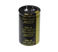2 Pezzi 50V 15000uF 30x50 30x50mm 2 Condensatore elettrolitico con terminale a scatto a saldare pin