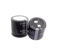 2 pezzi 50V4700UF 4700UF50V Dimensioni 25 * 30/40 30 * 30/40 Condensatore di filtro dell'amplificatore di potenza(2pcs 30x30mm)