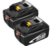 2 pezzi 5500 mAh BL1860B di ricambio per Makita batteria 18 V BL1860B BL1850B BL1860 BL1850 BL1840B BL1840 BL1830B BL1830 con indicatore LED