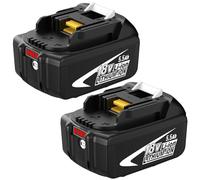 2 pezzi 5500mAh per Makita Batteria 18V 5.5Ah BL1860B Ricambio per Makita Batteria 18V BL1860B BL1850B BL1840B BL1830B BL1830 BL1820 BL1815 BL1825 BL1835 con indicatore LED