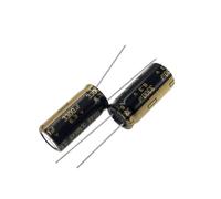 2 pezzi 6,3V3300uF 3300MFD,3Volt 10 * 20mm Condensatore elettrolitico in alluminio radiale Capacitance Meters