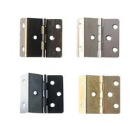 2 pezzi 6 fori cerniera ad angolo retto tripla adatta for cerniera porta nascosta piastra(2pcs-C)