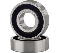 2 Pezzi 6204-2RS Cuscinetti a Sfere Sigillati 20X47X14Mm Acciaio Cromato E Doppi