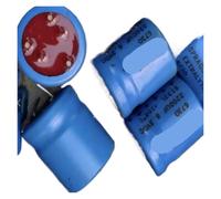 2 pezzi 673D 2200UF 6,3V 25X29MM Condensatore elettrolitico in alluminio con filtro a testa rossa