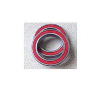 2 pezzi 6805N-2RS cuscinetto in acciaio inossidabile 25x37x6mm ABEC-3 supporto inferiore movimento centrale for bicicletta 6805N RS cuscinetti a sfere in ceramica/acciaio)(Bearing Steel (Black Sealed)