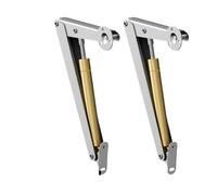 2 pezzi 6KG-20KG coperchio supporto cerniera soggiorno con chiusura morbida molle a gas resistenti primavera abbassamento lento coperchi di sicurezza sollevatori(6KG 60N)