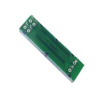 2 pezzi 73MM Mixer Stazione di miscelazione Potenziometro a scorrimento dritto B50Kx2 / Doppio fader a 2 canali Lunghezza impugnatura 20MMD