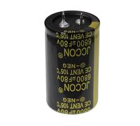 2 Pezzi 80V 6800uF 30x50 30x50mm 2 Condensatore elettrolitico con terminale a scatto a saldare pin