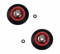 2 pezzi 8536974 rulli per tamburo asciugatrice, parti di ricambio per asciugatrice, kit rullo supporto tamburo sostituisce W10314173, 3401846, AP6019303