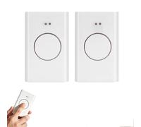 2 pezzi 868 Mhz apri porta del garage trasmettitore manuale, ricambio | Telecomando per cancello compatibile con FAAC Garage Remote 2 canali, XT4 868 SLH LR, XT4 868 SLH, XT2 868 SLH