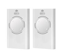 2 pezzi 868 MHZ trasmettitore manuale apriporta del garage compatibile con FAAC Garage Remote 4 canali FAAC XT4 868 SLH LR, XT4 868 SLH, XT2 868 SLH, XT2 868 SLH LR, bianco