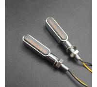 2 pezzi 8mm Girare la luce del segnale LED Indicatore Lampada 12v Luce del freno