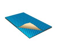2 pezzi 90mil 2,3mm 1,38 piedi quadrati tappetino fono Blue Diamond
