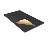 2 pezzi 90mil 2,3mm 1,38 piedi quadrati Tappetino fono butilica nero