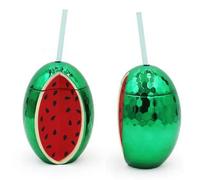 2 pezzi a forma di anguria Moscow Mule Tazza da cocktail in rame da 25 once Tazza da caffÃ¨ e latte con