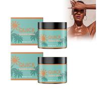 2 Pezzi Abbronzante Attivatore, Rapid Tanning Intensifier Lotion, Latte Autoabbronzante Natural Bronzer, Self Tanner Cream, Abbronzatura Naturale, per il Sole sia per le Lampade