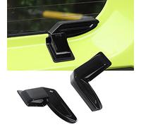 2 pezzi ABS copertura per lunotto posteriore per Suzuki Jimny JB64 JB74 2019-2022, cavo di protezione del cavo, copertura Demister, protezione antivento per fanghi termici posteriori, paraspruzzi