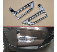 2 pezzi ABS cromato anteriore fendinebbia telaio copertura trim per 2017-2022 Nissan Rogue X-Trail T32 lifting accessori esterni