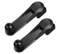 2 Pezzi Accessorio Braccetto di Estensione per Supporto Telefono Auto | Bocchette Auto, Angolo Regolabile, Installazione Semplice, Plastica Nera, Guida e Uso Telefono o Tablet