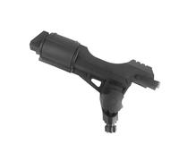 2 pezzi accessorio for barca gonfiabile canotto zattera attrezzo da pesca porta canna dispositivo palo pvc sup tavola kayak fissatore palo di fissaggio staffa angolare(Rod holder)