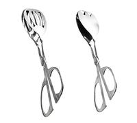 2 Pezzi Acciaio Inox Per Barbecue Pinza, Pinza Per Buffet, Pinza Per Insalata In Acciaio Inossidabile, Pinza Per Servire In Acciaio Inossidabile, Cottura Cibo Pinze, Per Insalata, Buffet, Snack Vari
