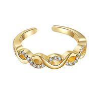 2 pezzi ad anello aperto da donna anelli anelli personalizzati per donne anelli donne anelli ad anello vintage anelli regolabili per ragazze anelli di punta degli anelli da donna mancare per aprire