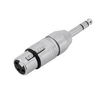 2 pezzi - Adattatore Audio Professionale NEUTRIK XLR(F) a Jack Stereo (M) NA3FP